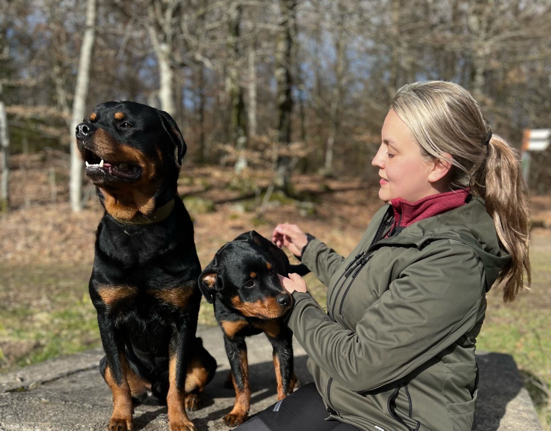 Frans och Emma ID-hund