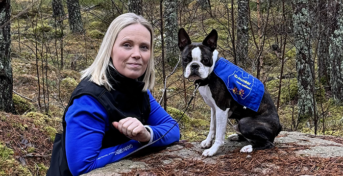 ID-hundteam: Gill och Hugo